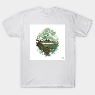 Tree in Reflection - Designs for a Green Future T-Shirt